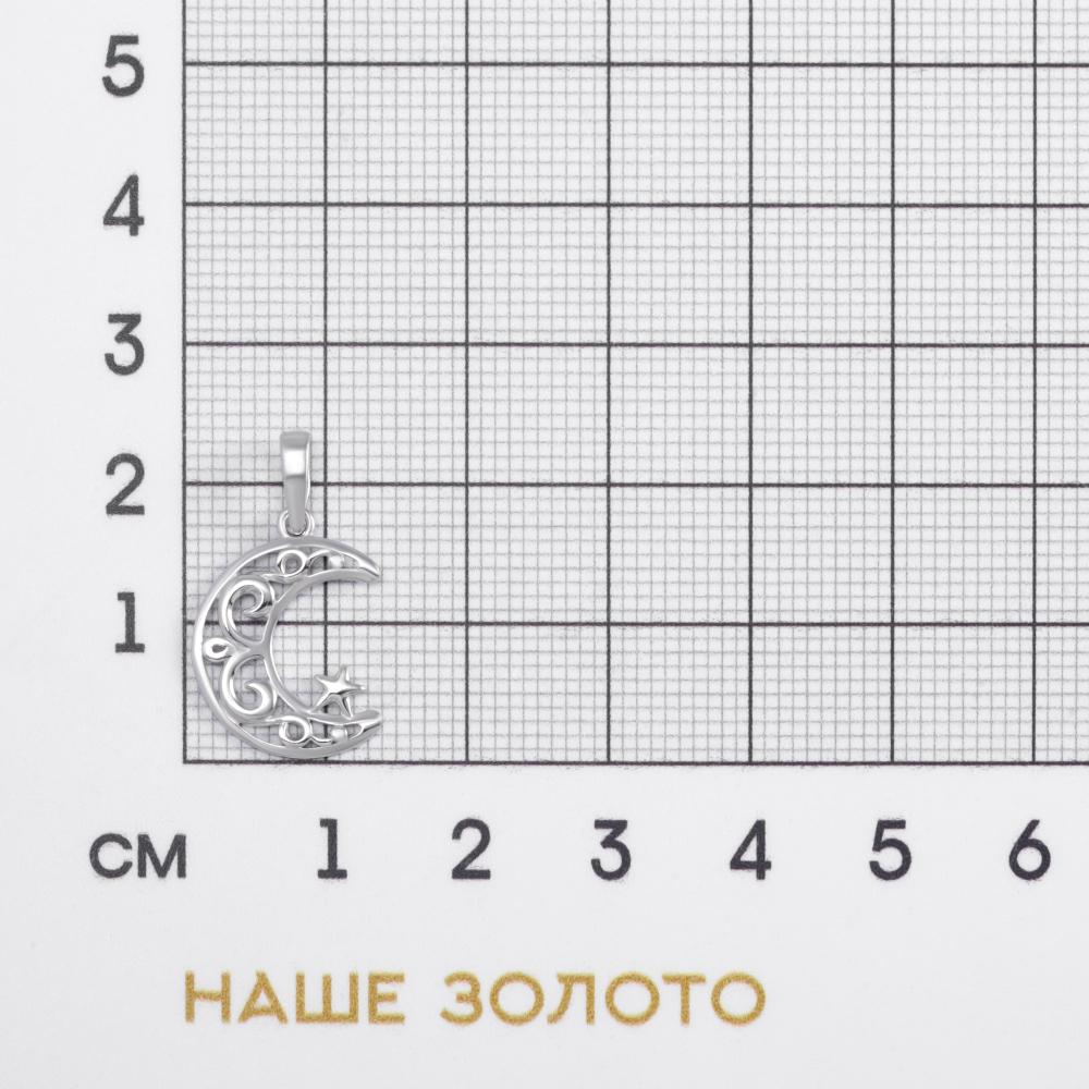 Серебряная мусульманская подвеска Талант ТБ50-72-0000-15176