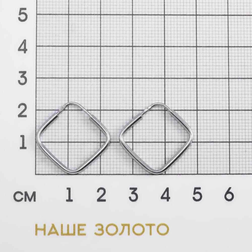 Серебряные серьги конго Дымнич ДЧ02-12-4420