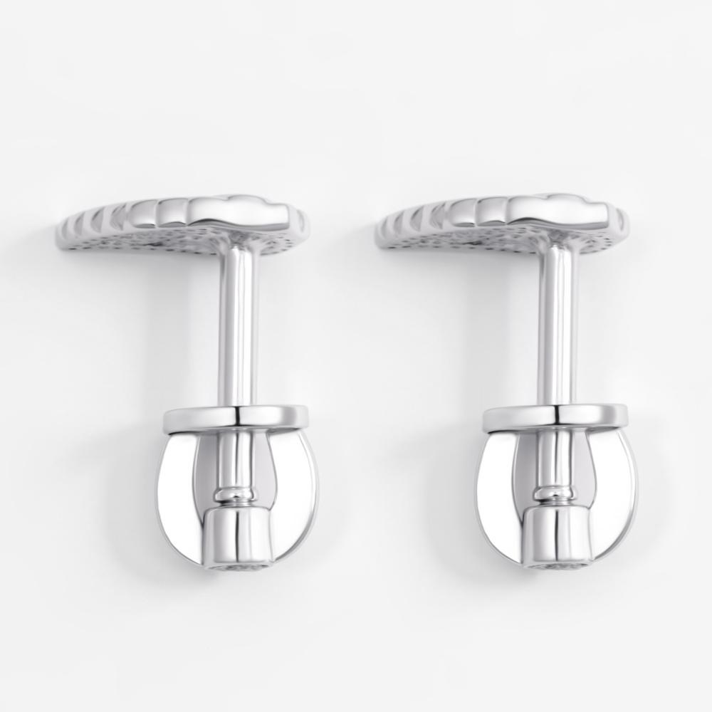 Серебряные серьги гвоздики Вознесенский 6В12-1319