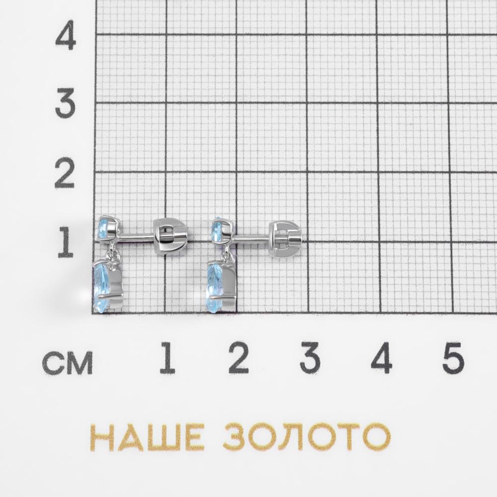 Серебряные серьги гвоздики Sokolov ДИ92022556