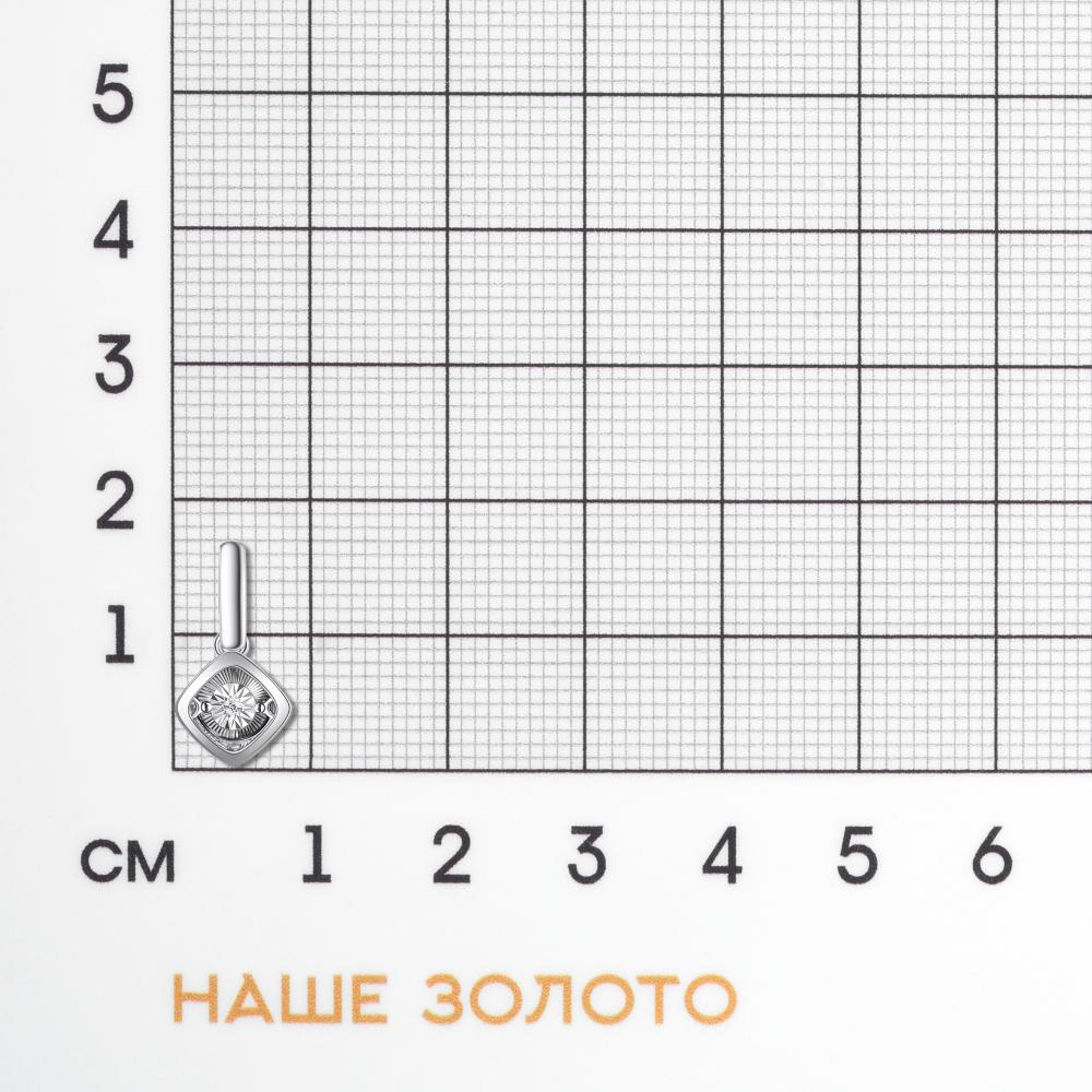Серебряная подвеска Клондайк ЛХ03-02818-07-101-02-07