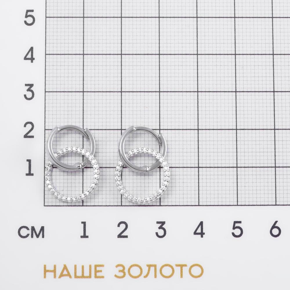 Серебряные серьги подвесные Sokolov ДИ94025851