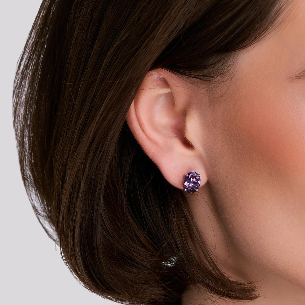 Серебряные серьги гвоздики Альтеза А9С20275А