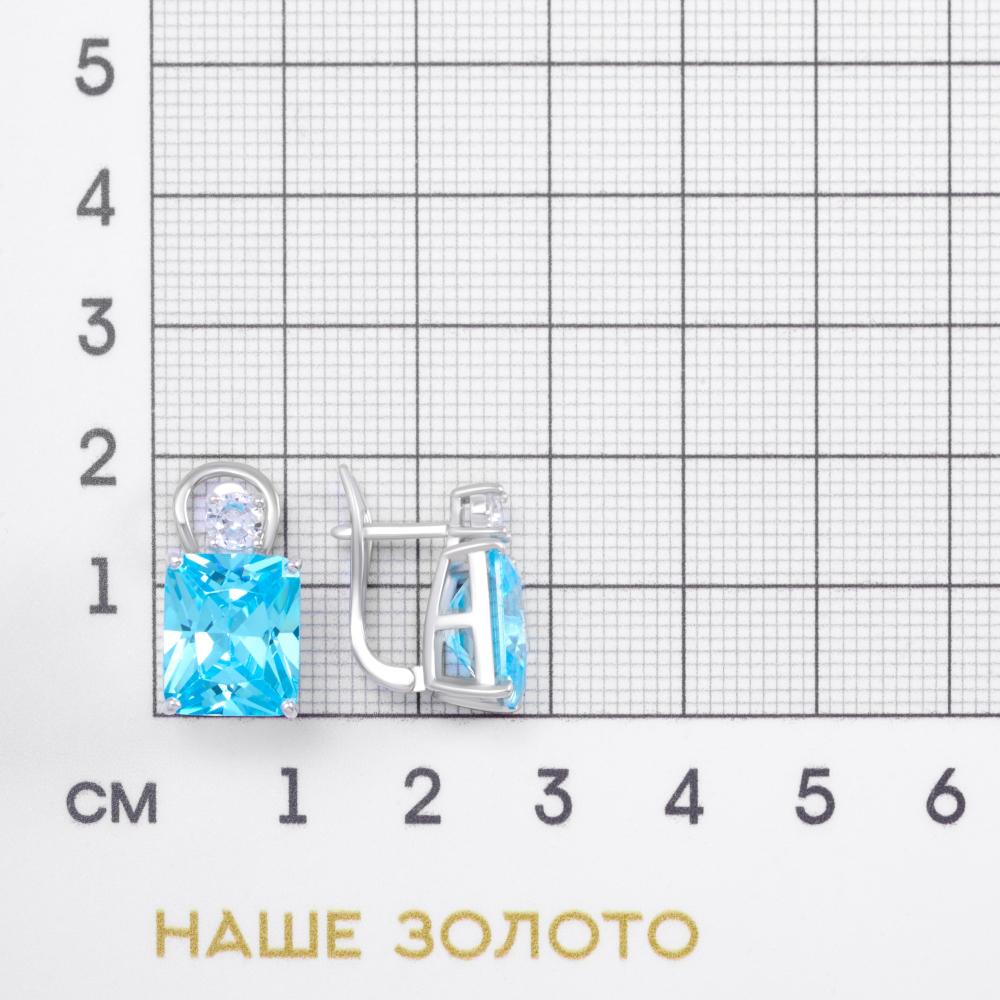 Серебряные серьги Альтеза А9С20274АК