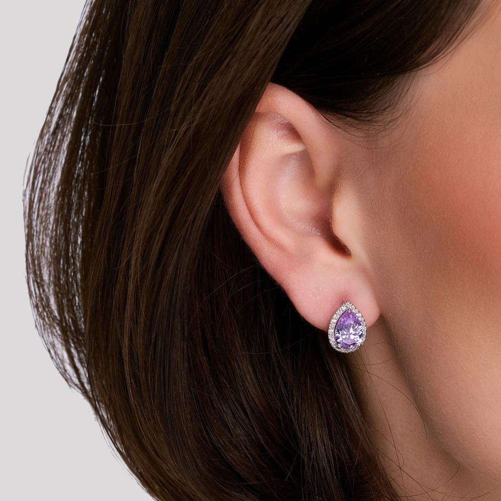 Серебряные серьги гвоздики Альтеза А9С20276Л
