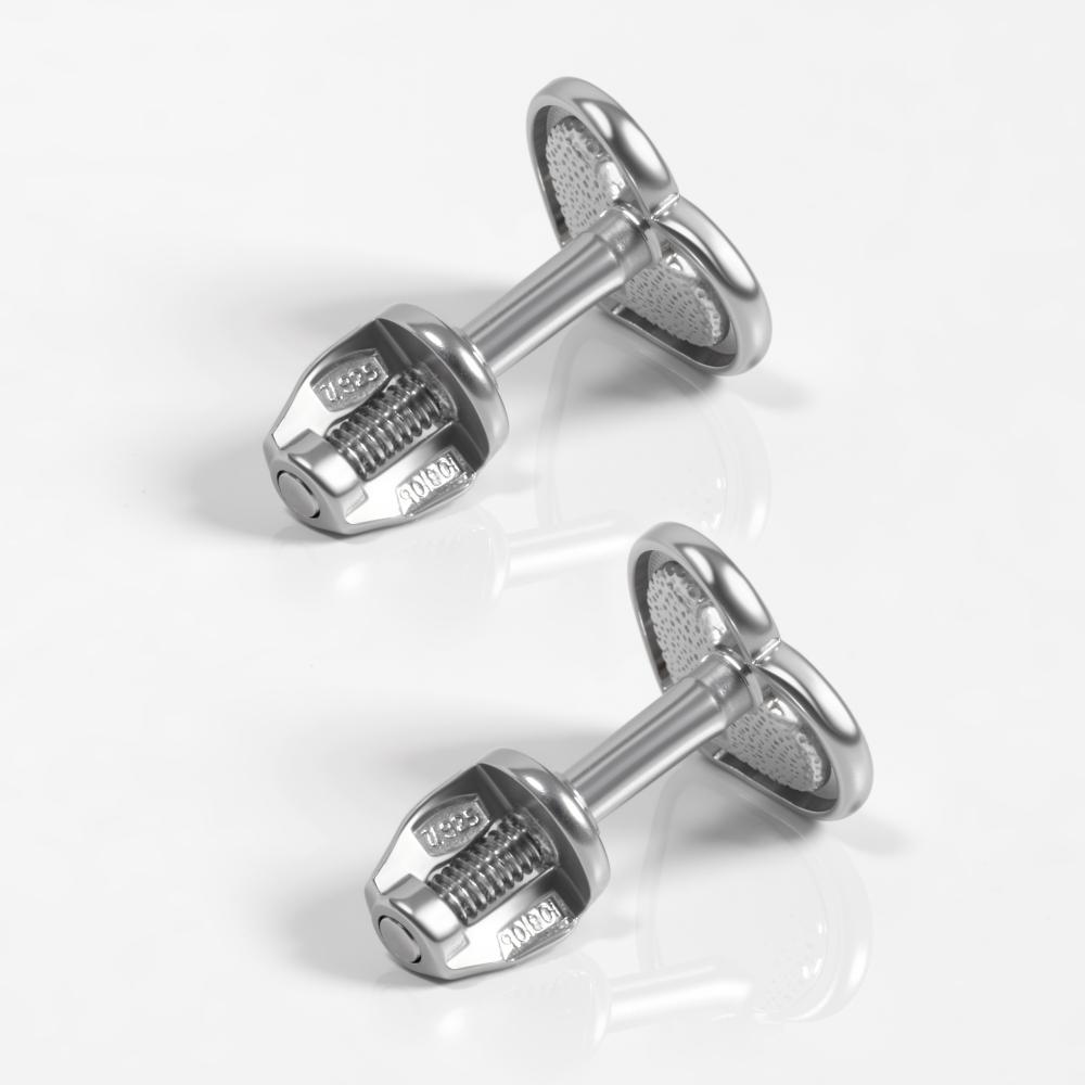 Серебряные серьги гвоздики Иллада 2ИС050799