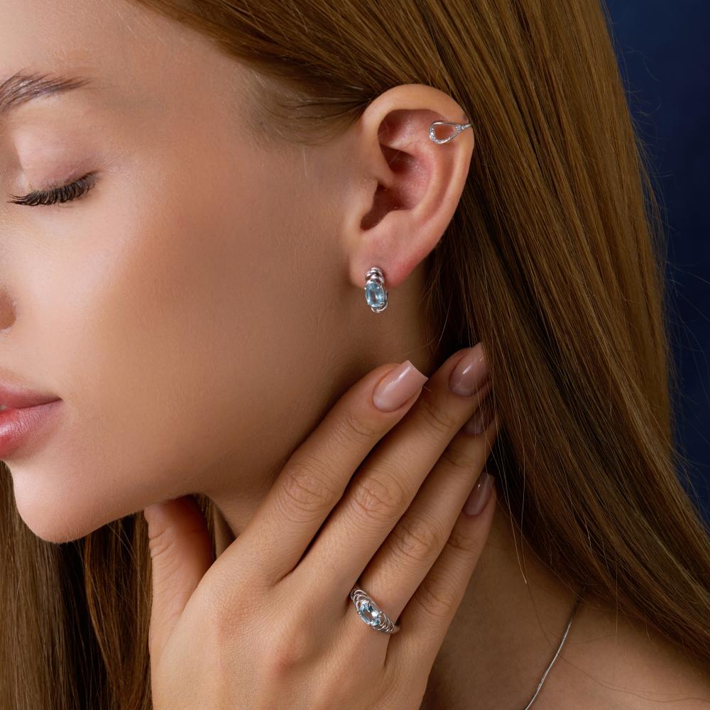 Серебряное кольцо  Д310-72-00494-200