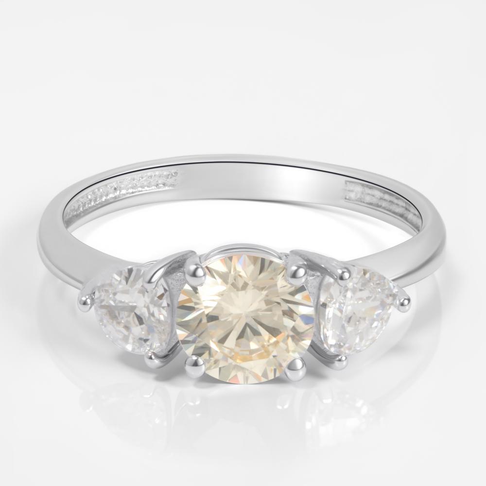 Серебряное кольцо  Д310-72-00317-312