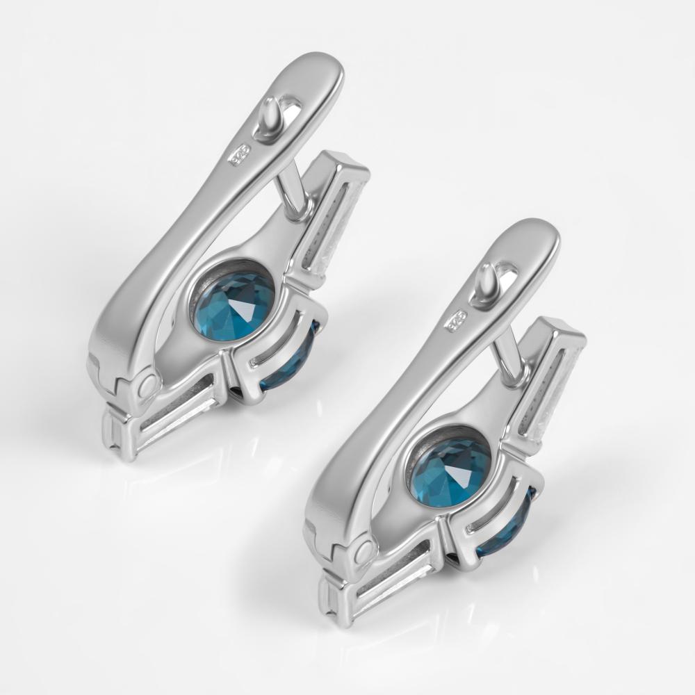 Серебряные серьги  Д320-72-00316-230