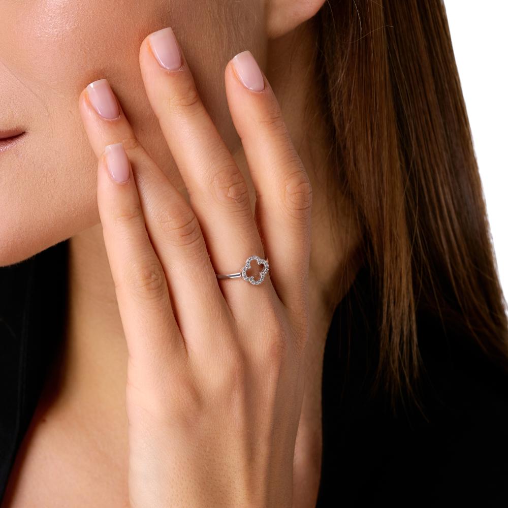 Серебряное кольцо Ювелирные традиции ЮИК6349-6830