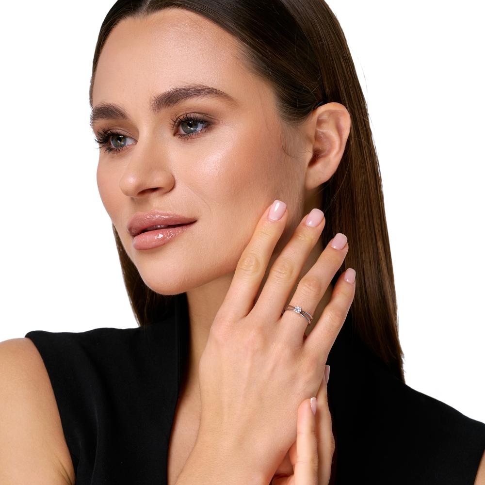 Серебряное кольцо Золотые купола ЗК010169800775