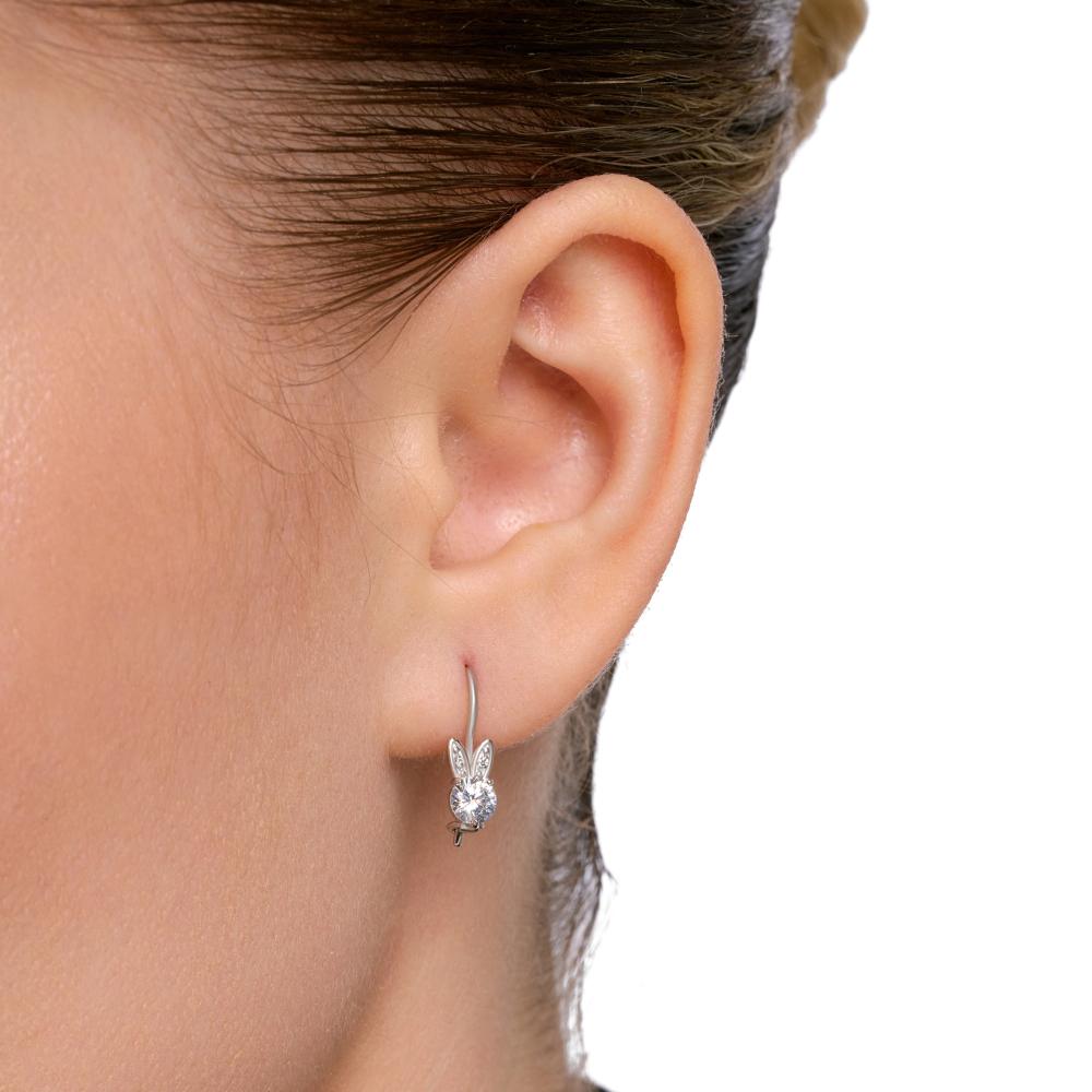 Серебряные серьги детские Золотая столица ЗЧС2180471010