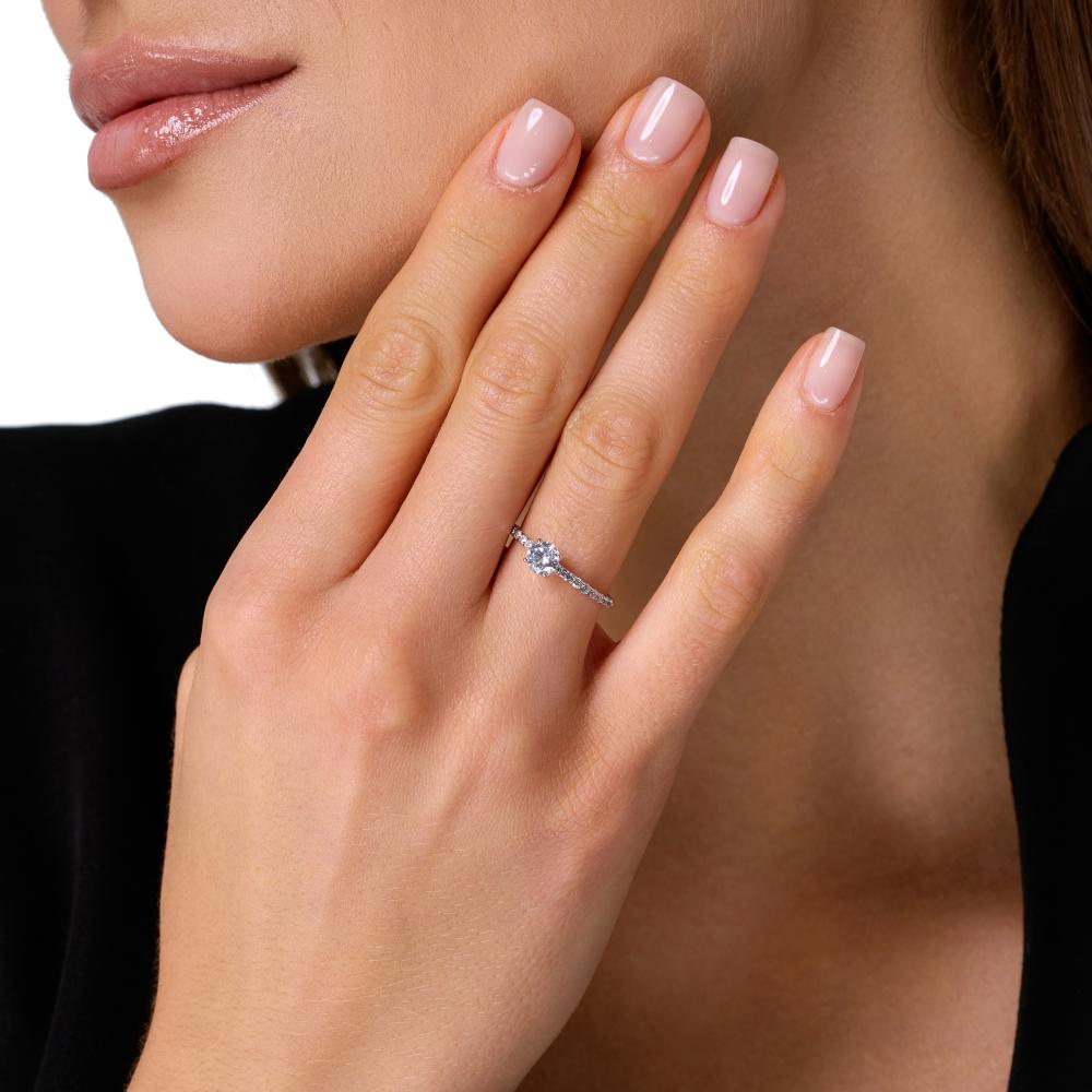 Серебряное кольцо Золотые купола ЗК010136800775