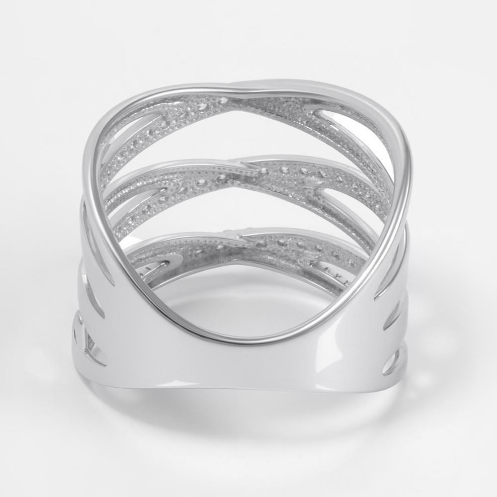 Серебряное кольцо Золотые купола ЗК010175100775