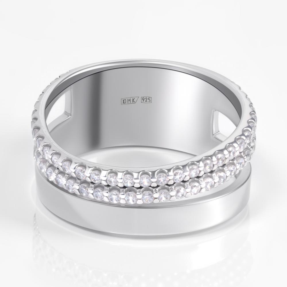 Серебряное кольцо Золотые купола ЗК010167100775