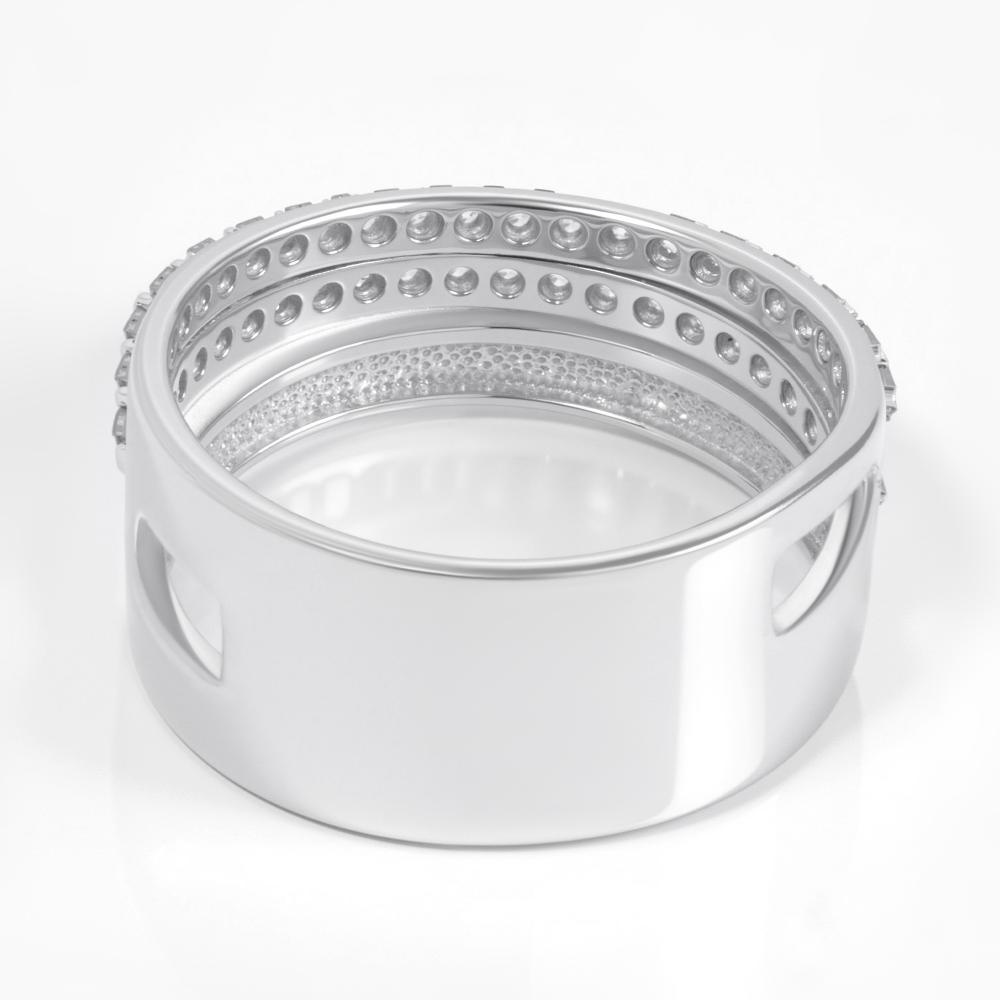 Серебряное кольцо Золотые купола ЗК010167100775