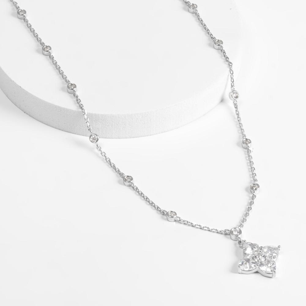 Серебряное колье Sokolov ДИ94071106