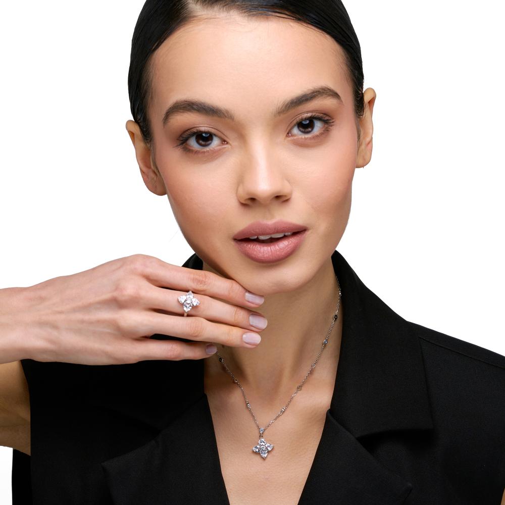 Серебряное колье Sokolov ДИ94071106