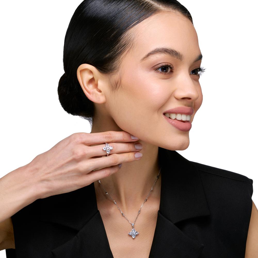 Серебряное кольцо Sokolov ДИ94014299