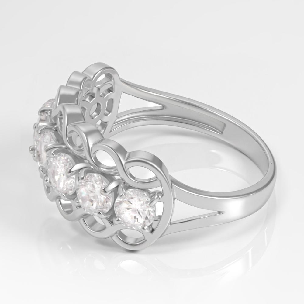 Серебряное кольцо Efremof ЮП10100113334-501