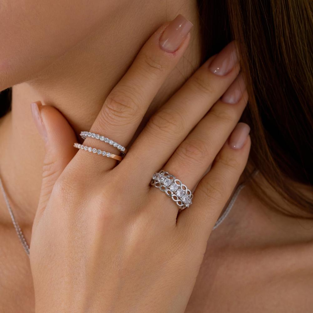 Серебряное кольцо Efremof ЮП10100113334-501