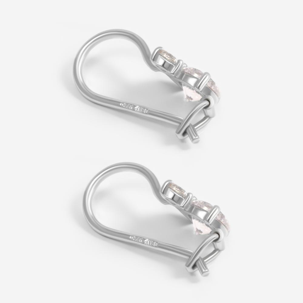 Серебряные серьги детские Золотая столица ЗЧС2180511010