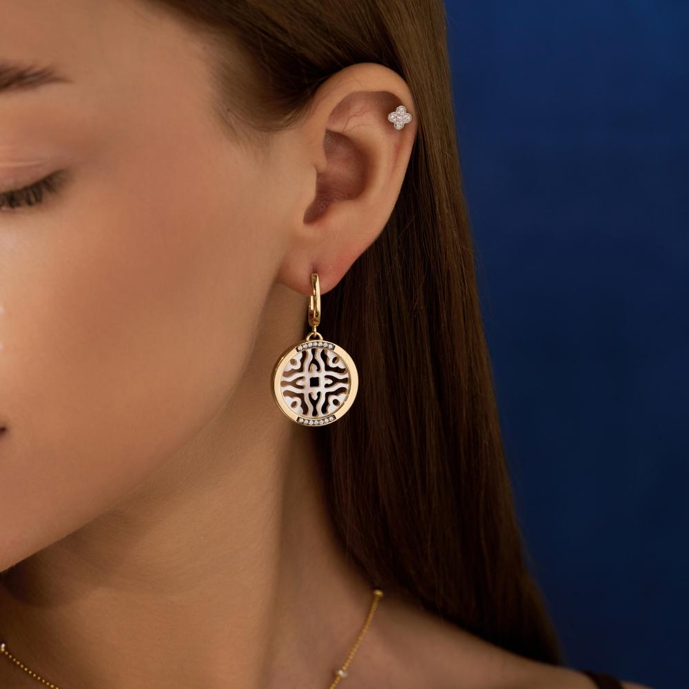 Серебряные серьги подвесные Style avenue СЙОРЕ400