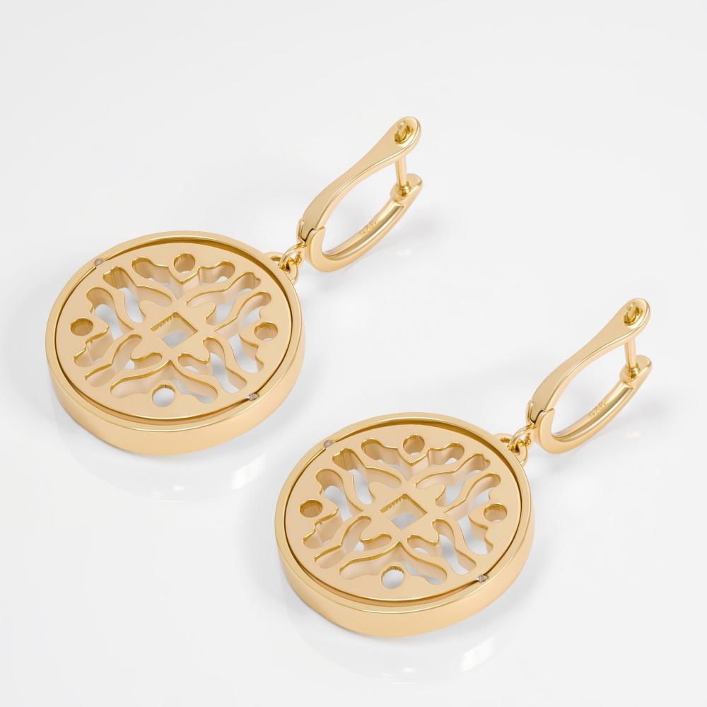 Серебряные серьги подвесные Style avenue СЙОРЕ400