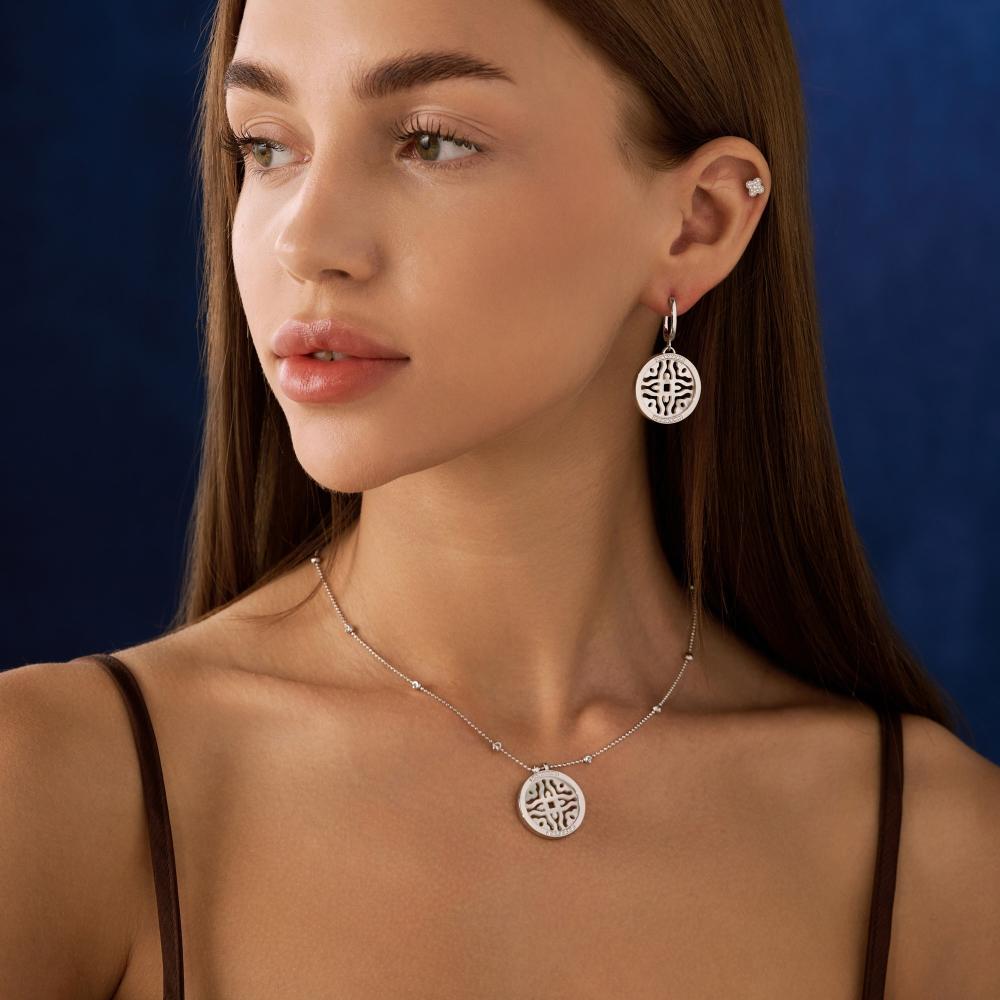 Серебряные серьги подвесные Style avenue СЙОРЕ401/БХ