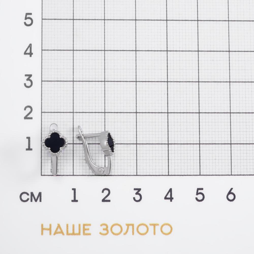 Серебряные серьги Талант ТБ1072080015279
