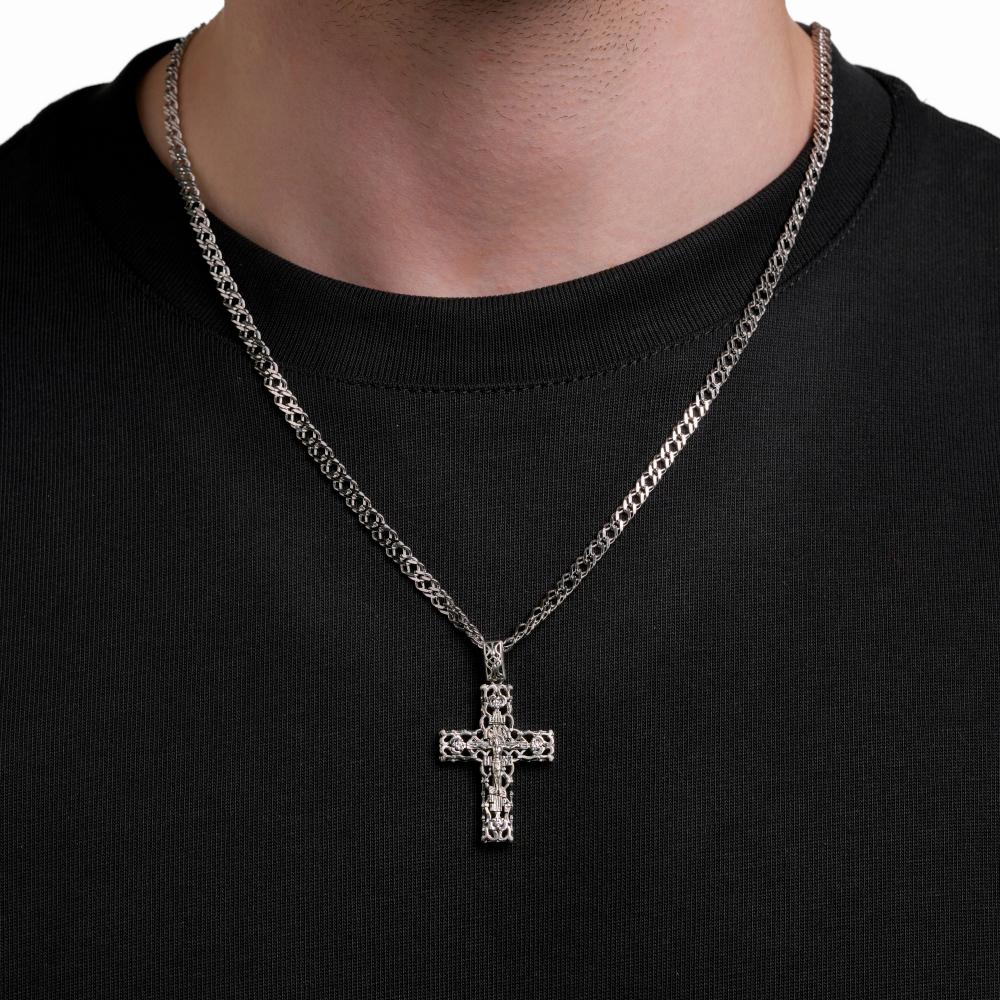 Серебряный крест Высоковы В413-001374-105010ч