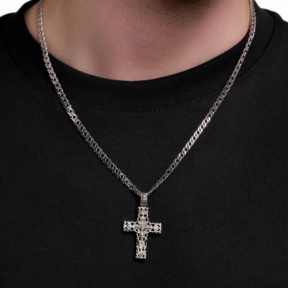 Серебряный крест Высоковы В413-001374-105010ч