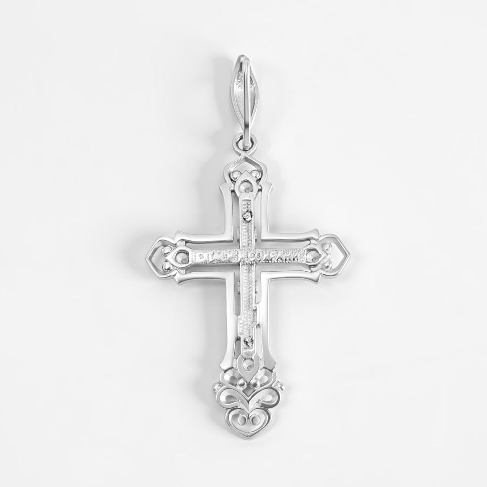 Серебряный крест Liberty РЫ3002055С
