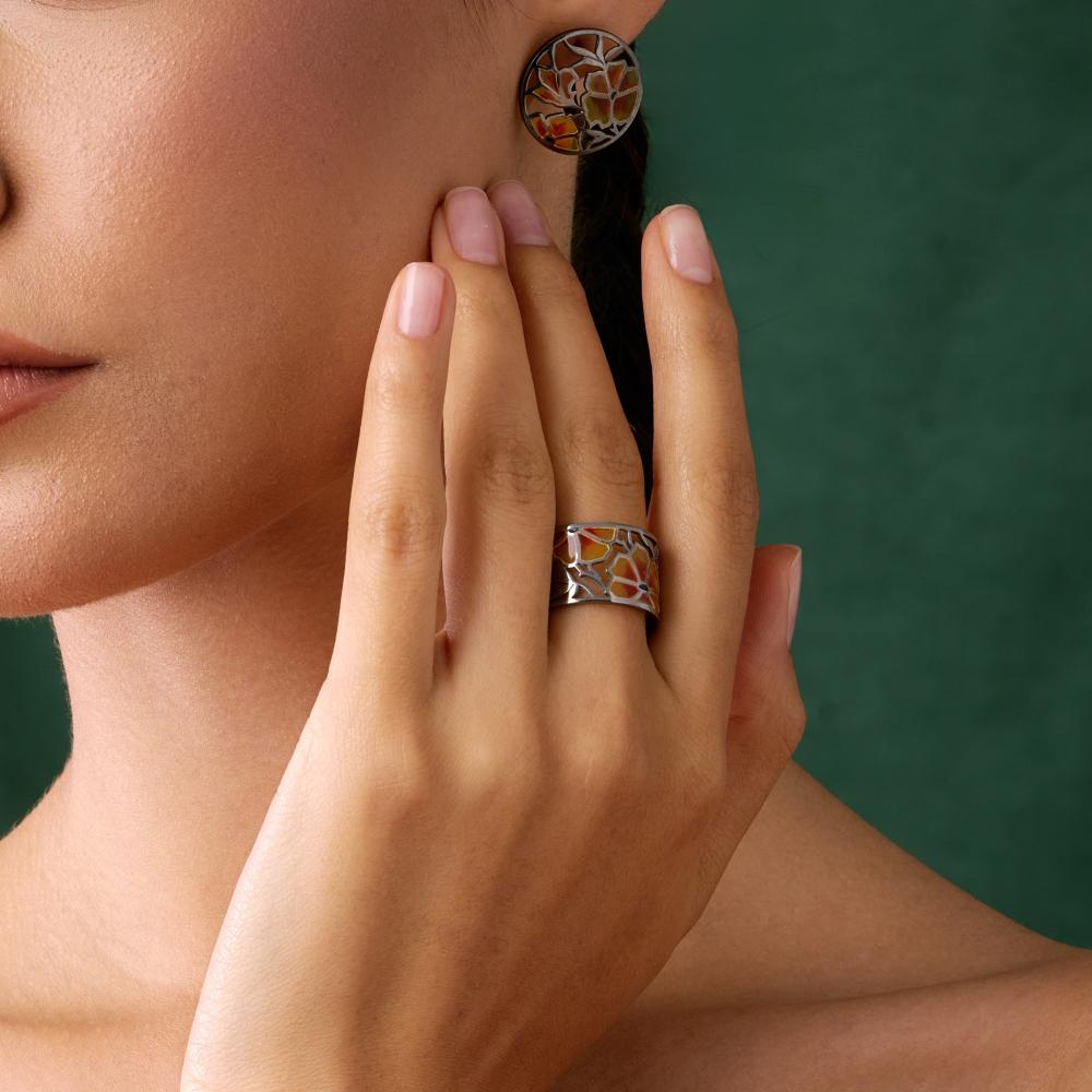 Серебряное кольцо Kabarovsky 9К11-862-0089