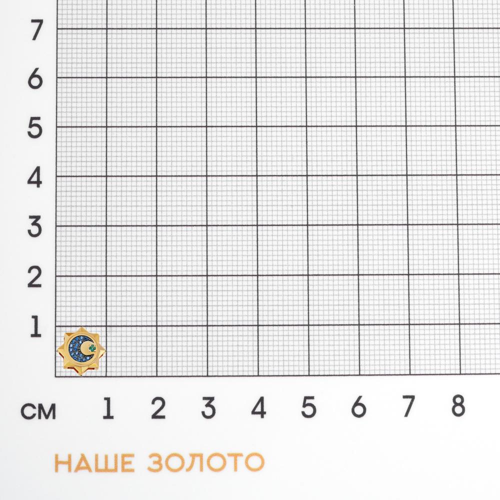 Серебряная мусульманская подвеска Kabarovsky 9К3-414-0187