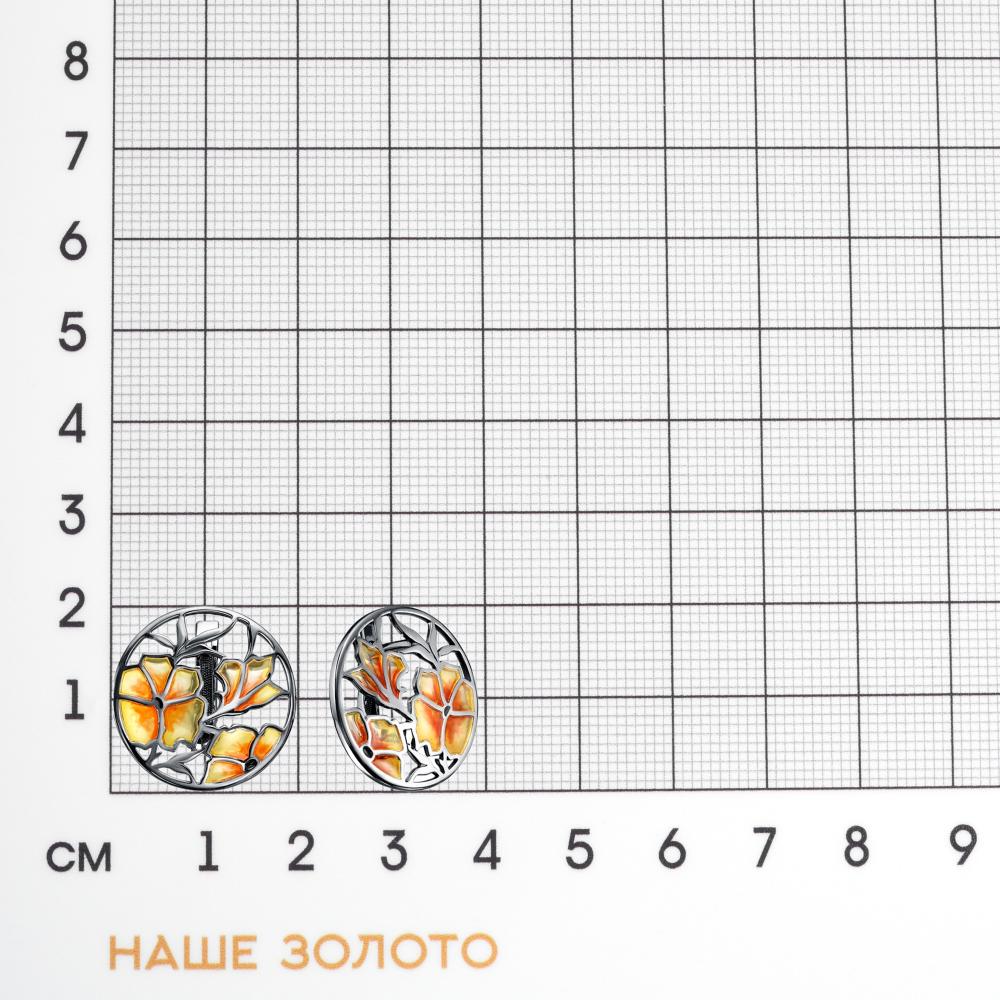 Серебряные серьги Kabarovsky 9К12-862-0089