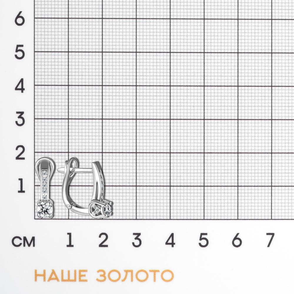 Золотые серьги из красного золота 585 пробы ЮПС33520355
