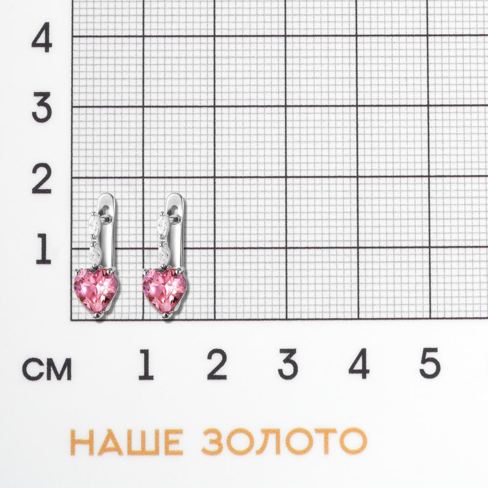 Серебряные серьги Талант ТБ1072000Г15597