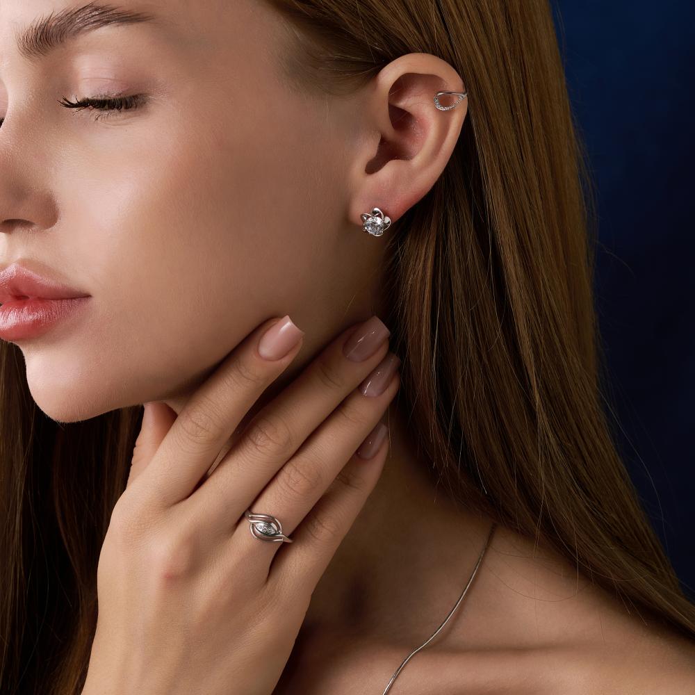 Серебряное кольцо Светлов К811-1439-23-01