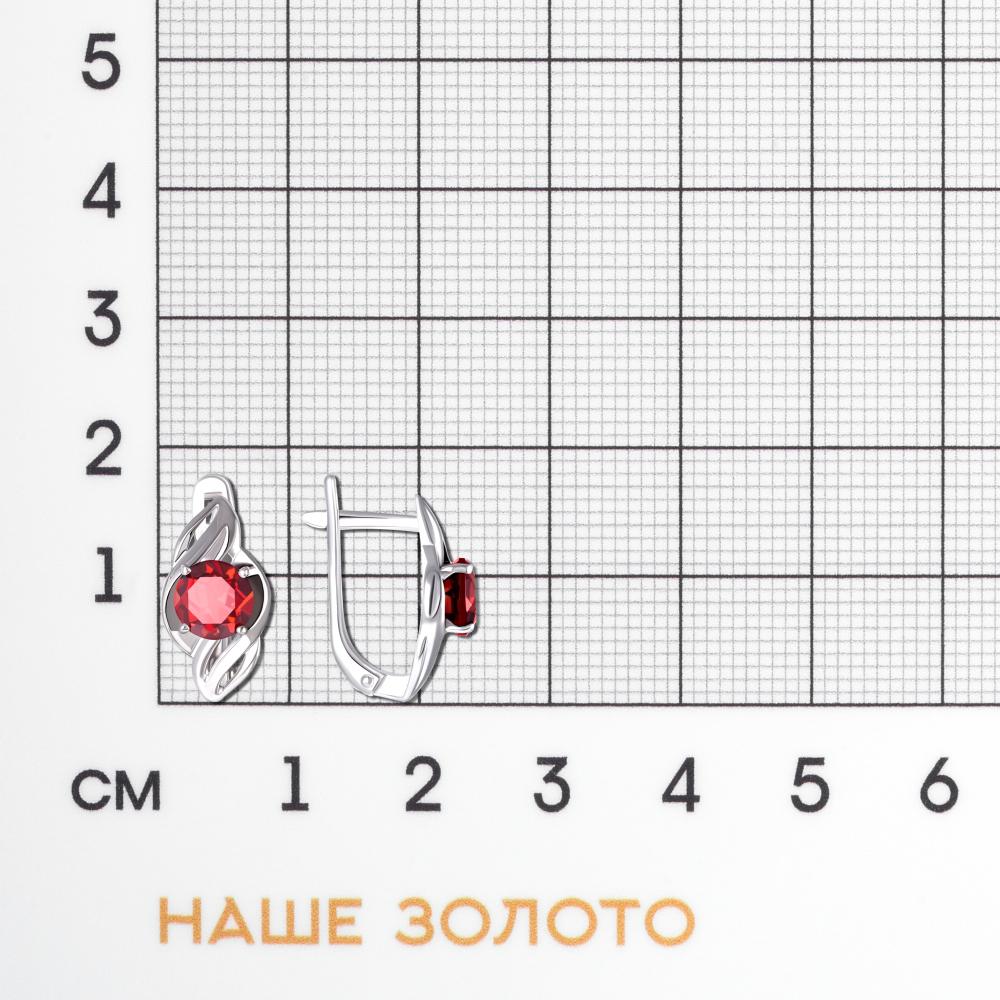 Серебряные серьги Efremof ЮП1220019654-4