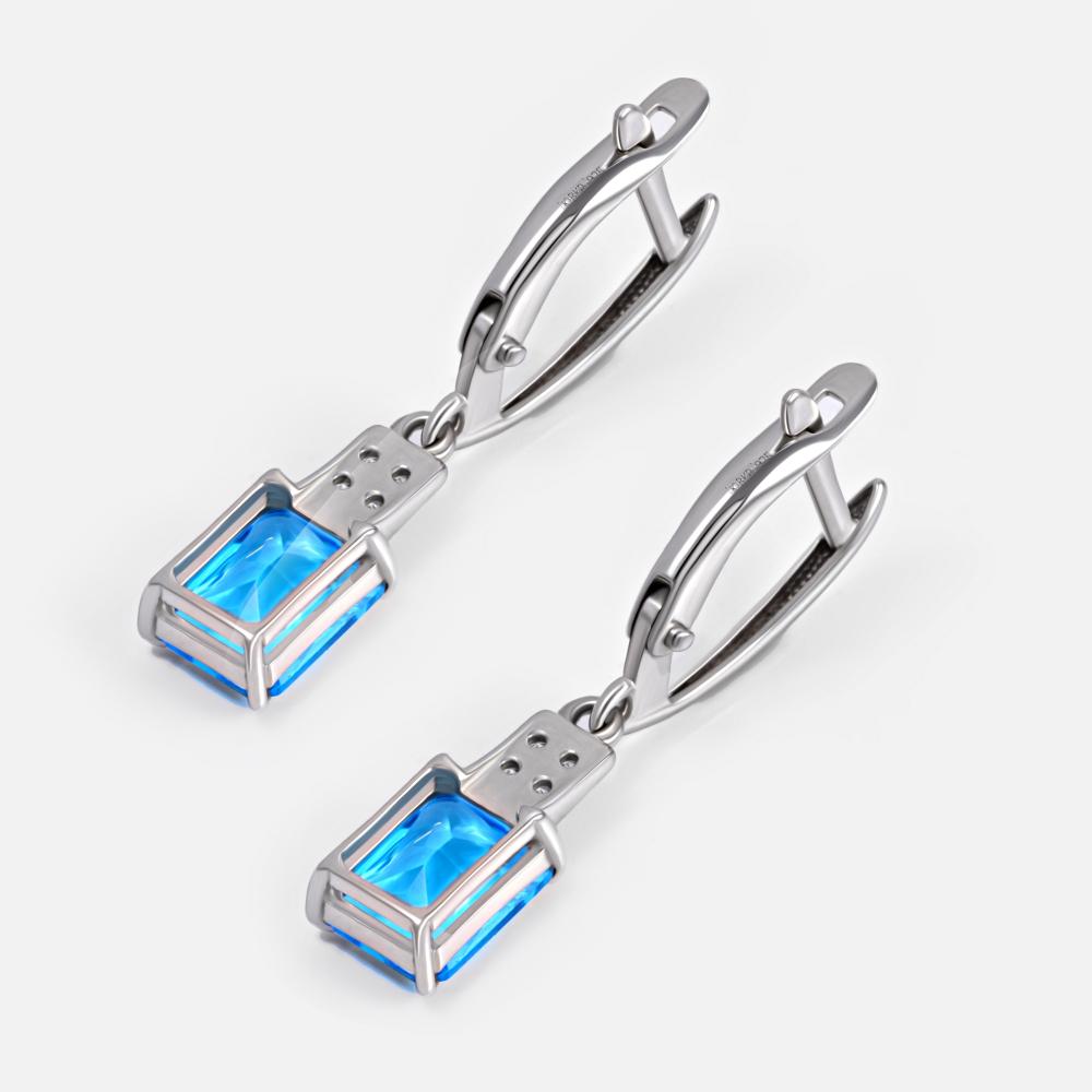 Серебряные серьги подвесные Efremof ЮП12150112029-505