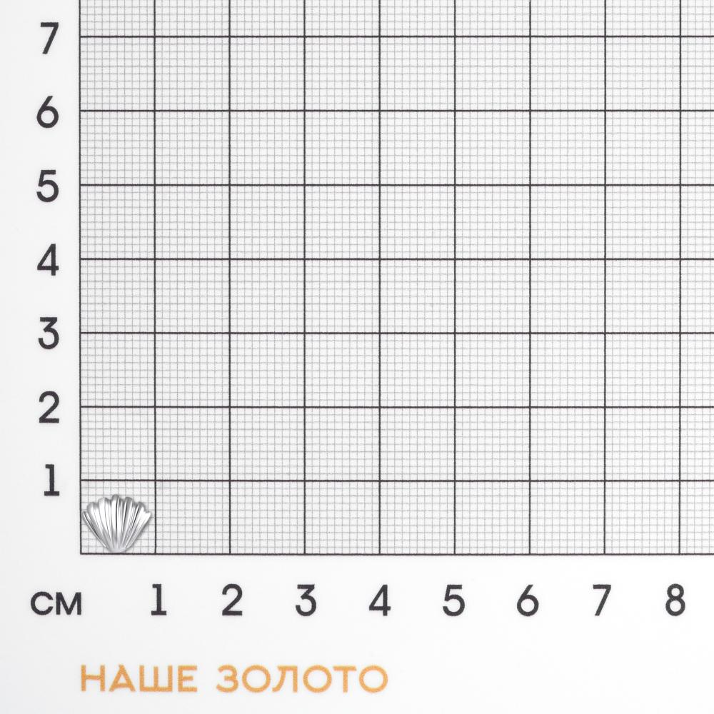 Серебряные серьги гвоздики  ДИ94-122-00008-1