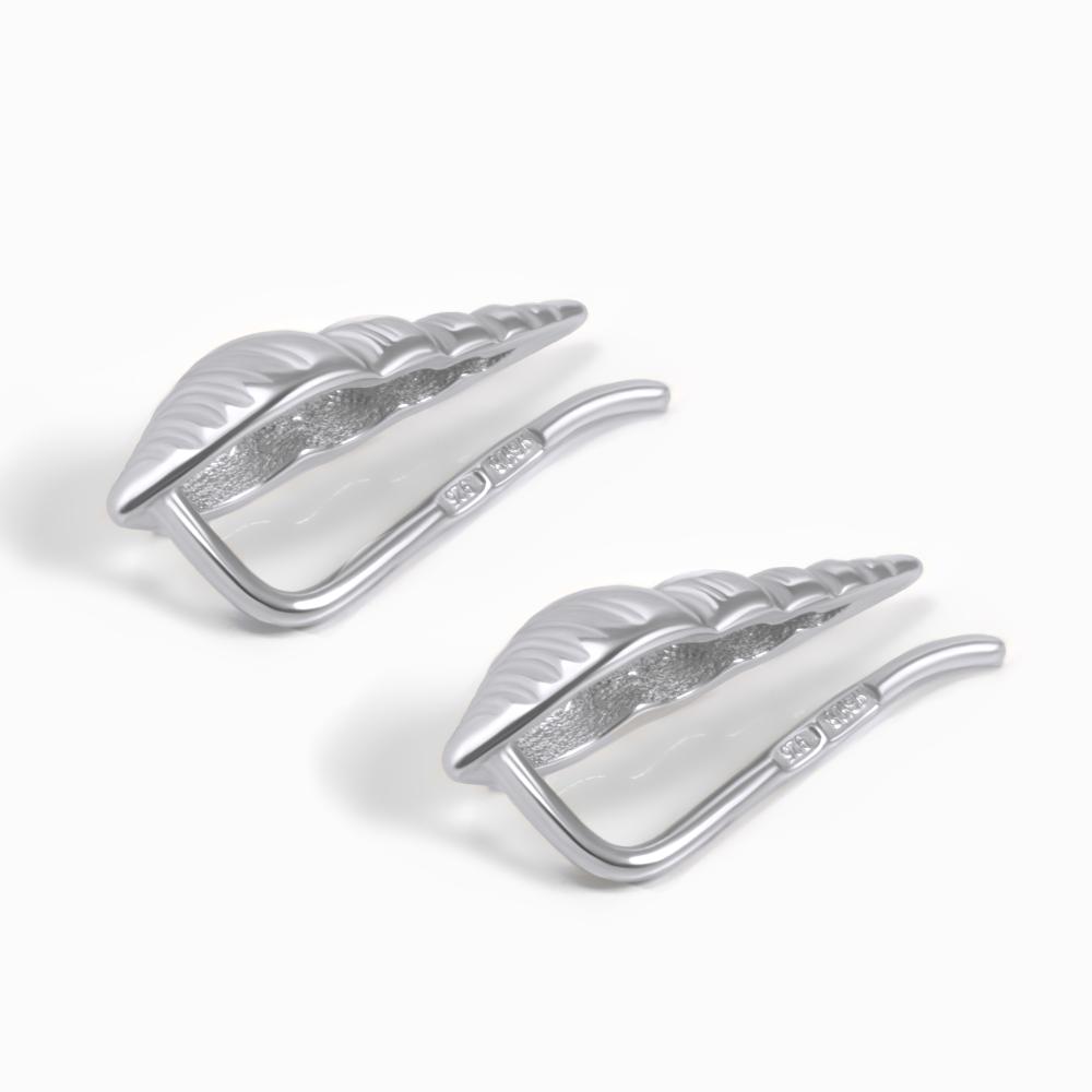 Серебряные серьги  ДИ94-120-00016-1