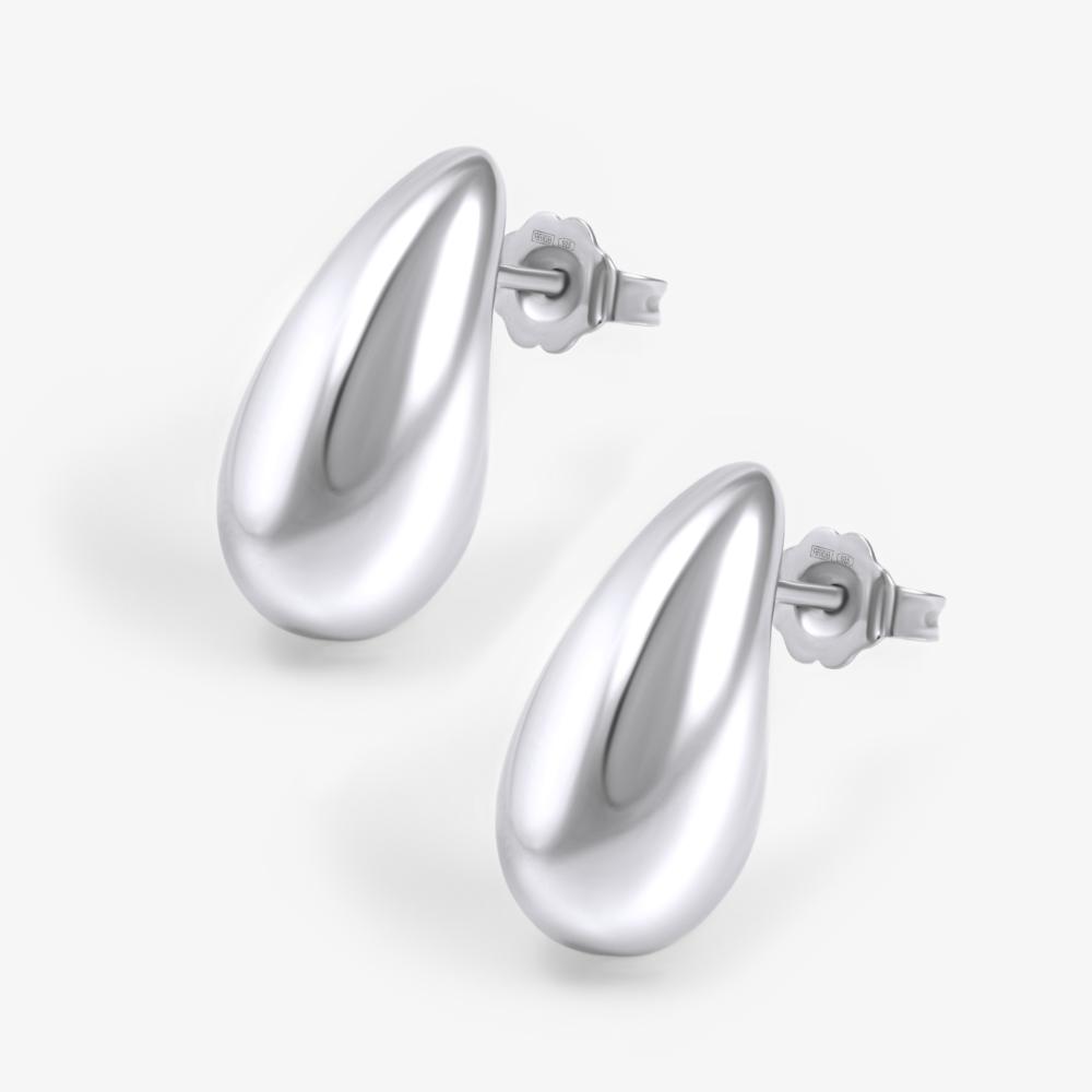 Серебряные серьги гвоздики  ДИ94-122-02361-1