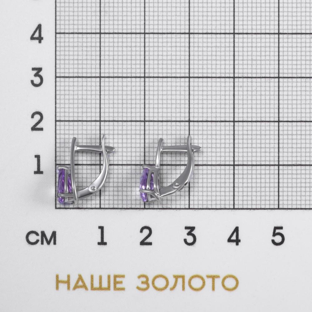 Серебряные серьги Efremof ЮП12200111475-5