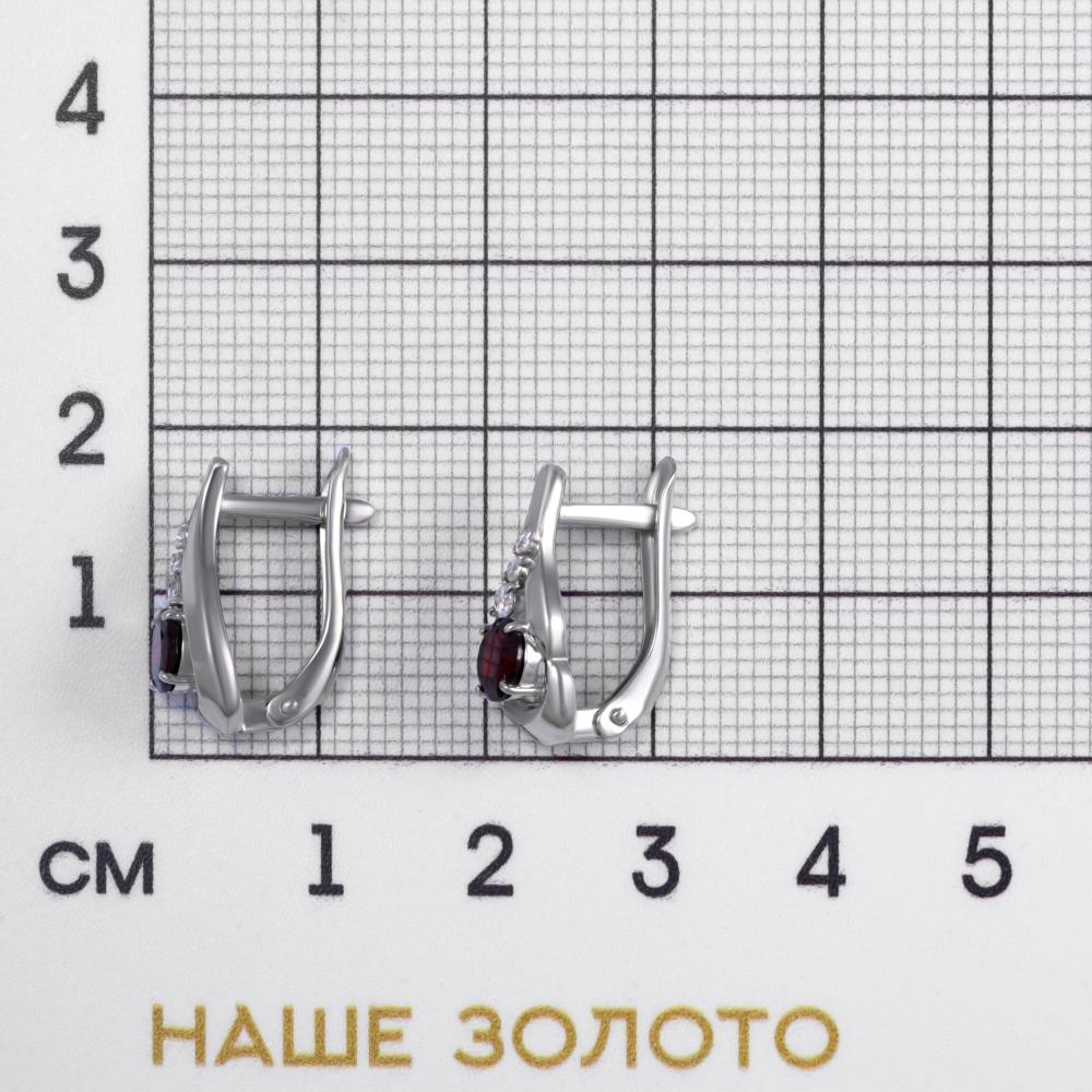 Серебряные серьги Efremof ЮП12210111686-4