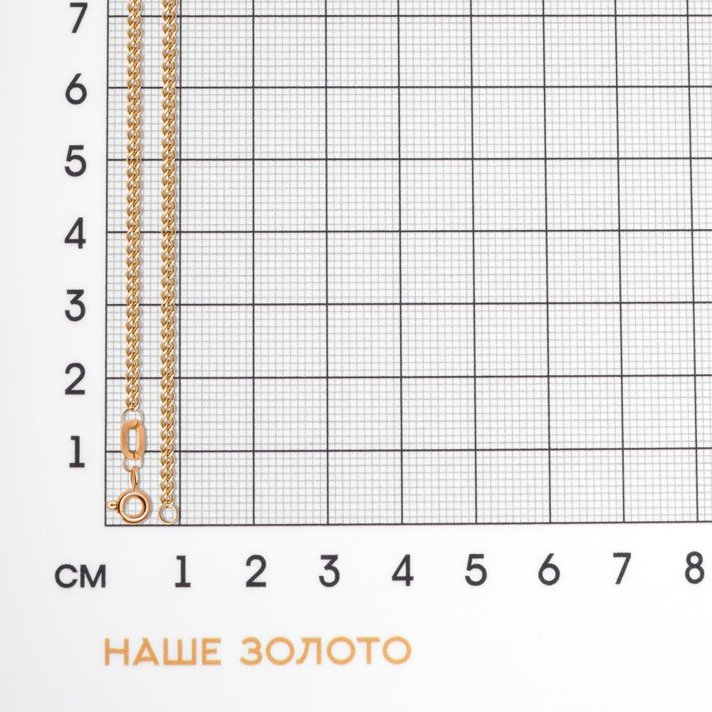 Золотая цепочка Krastsvetmet из красного золота 585 пробы КЯНЦ12-200 035