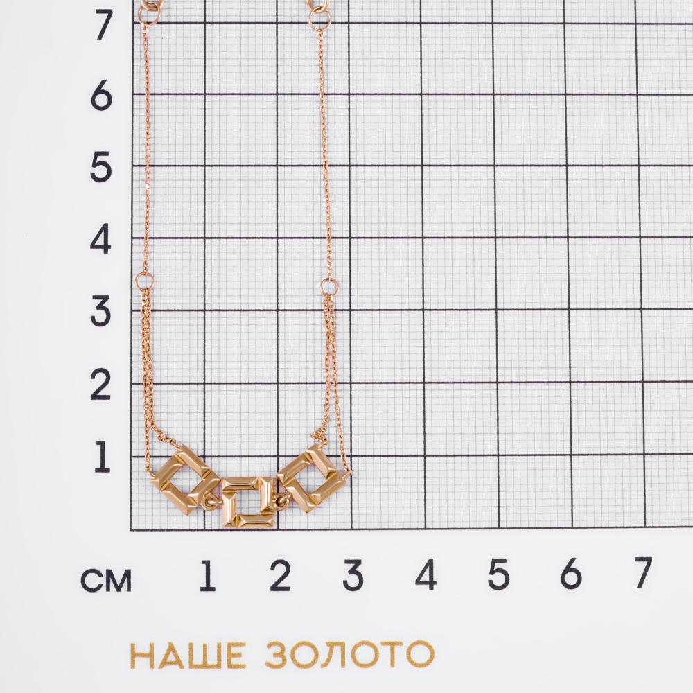 Золотой браслет Sokolov из красного золота 585 пробы ДИ051596
