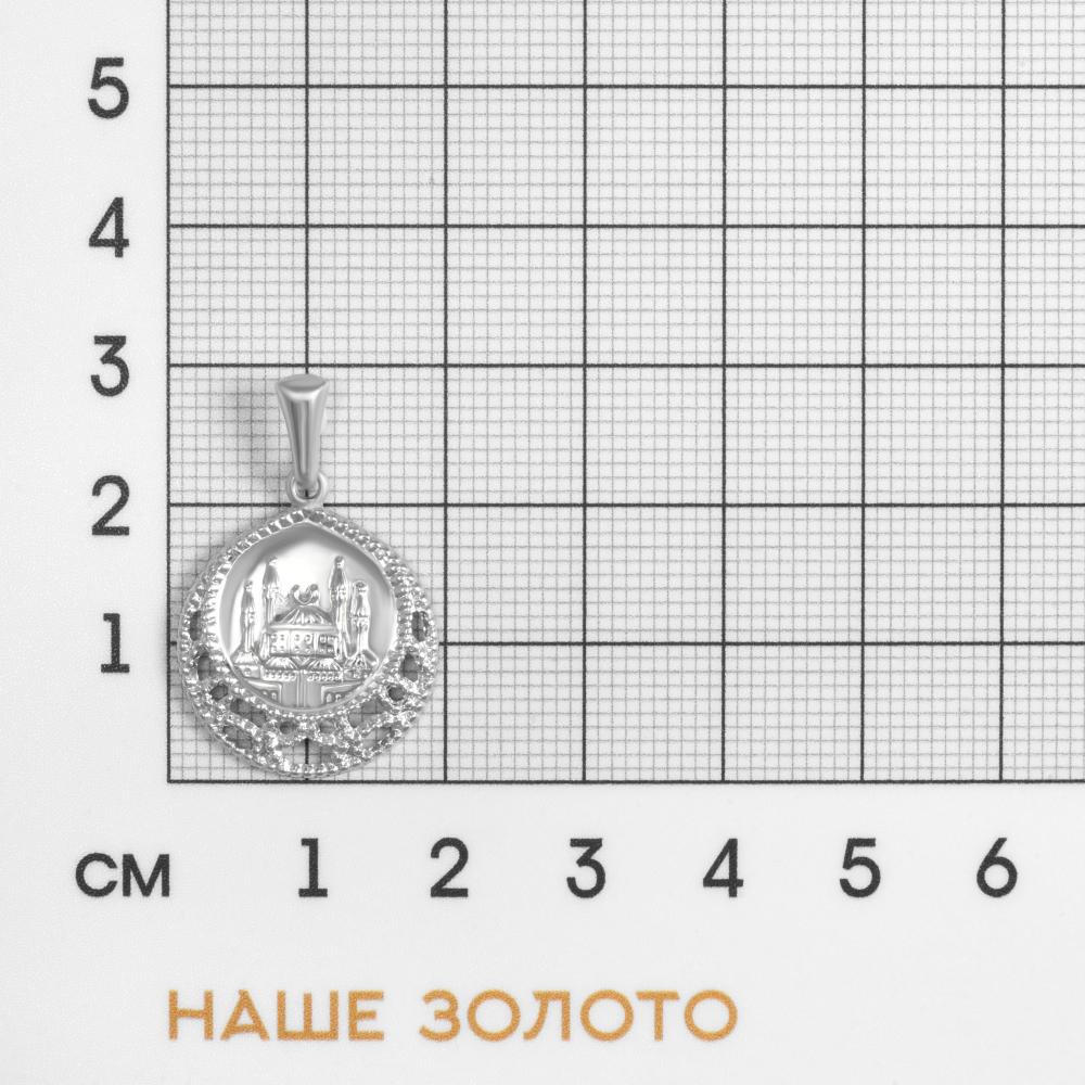 Серебряная мусульманская подвеска Светлов К835-0635-23-00