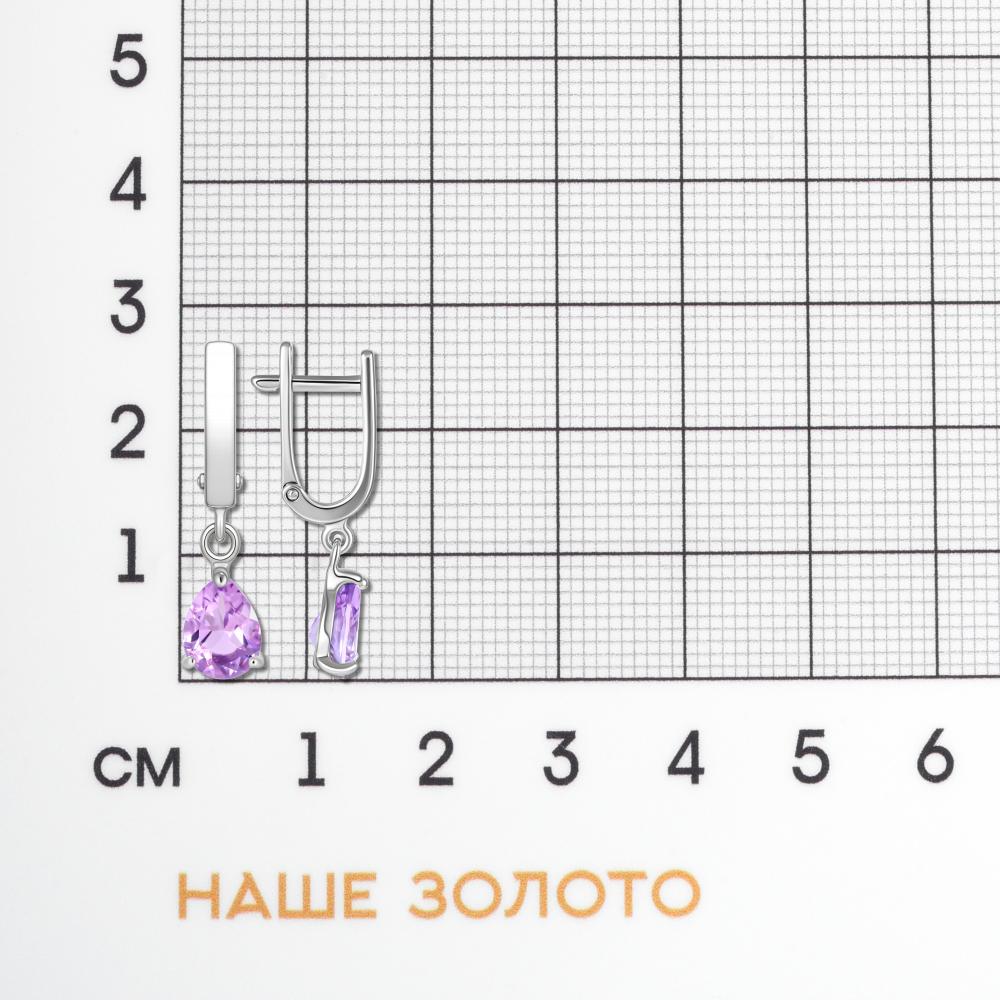 Серебряные серьги подвесные Sokolov ДИ92023152